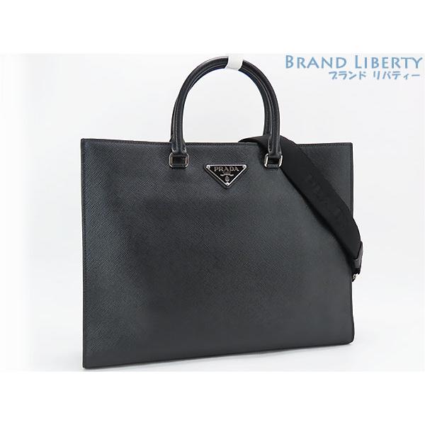 PRADA（プラダ） 美品 サフィアーノ キュイール トライアングル 2WAY