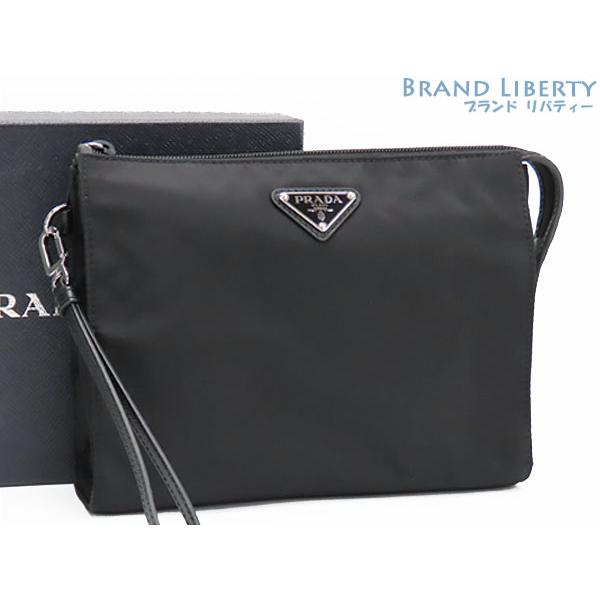 PRADAショルダーバッグ　プラダハンドポーチ　セカンドバッグメンズ レディース PRADA（プラダ） 未使用 リナイロン ネセセール ポーチ セカンドバッグ
