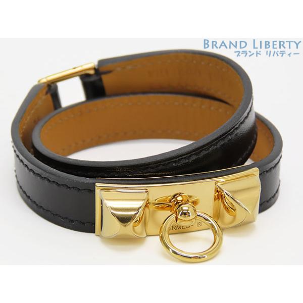 未使用 エルメス HERMES リヴァル ドゥブルトゥール 2連 レザー 未使用 エルメス HERMES リヴァル ドゥブルトゥール 2連 レザー 未使用