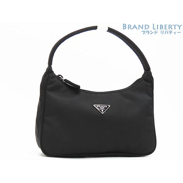 大人気☆PRADA☆プラダ☆ワンショルダーバッグ☆ホーボー☆ナイロン☆ブラック！ PRADA（プラダ） 未使用 ナイロン ワンショルダーバッグ ホーボー