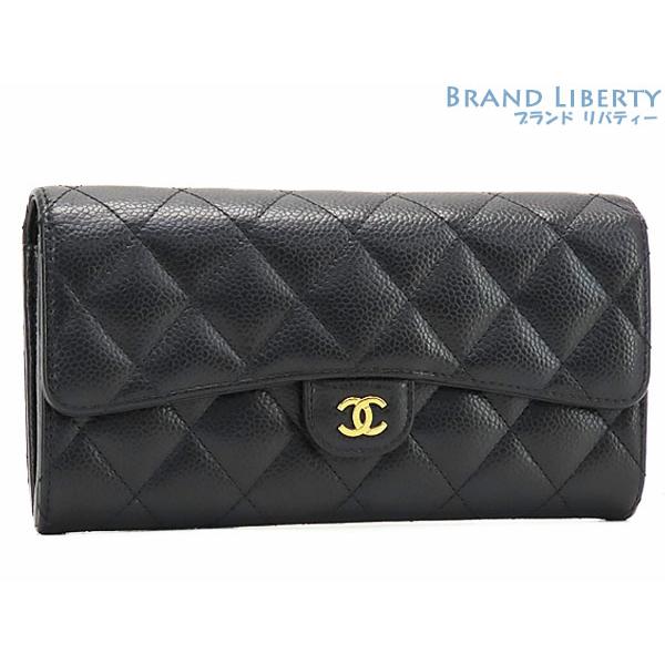 キャビアスキン 美品 シャネル マトラッセ ココマーク クラシック