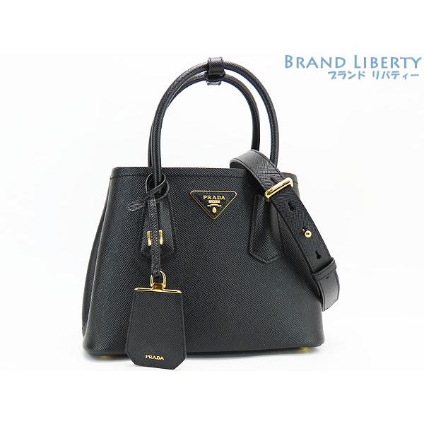 PRADA（プラダ） ほぼ新品 サフィアーノ キュイール ダブル スモール