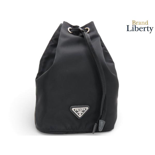 PRADA（プラダ） ほぼ新品 PRADA TESSUTO ナイロン 巾着 ドロー