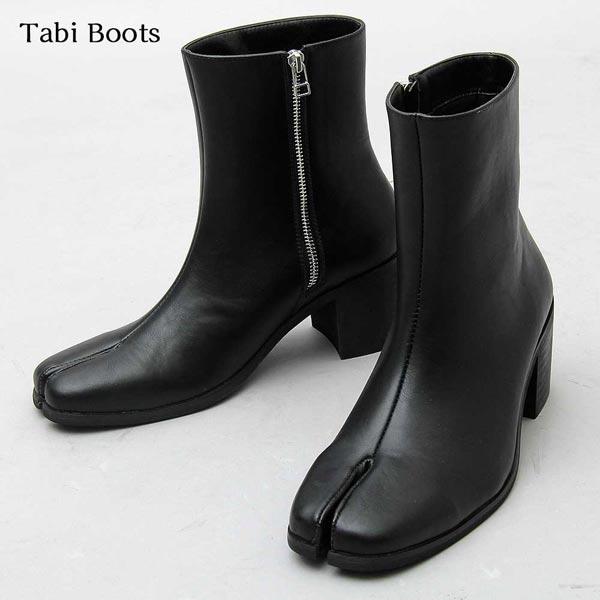 glabella（グラベラ） 足袋ブーツ タビブーツ メンズ ヒールブーツ