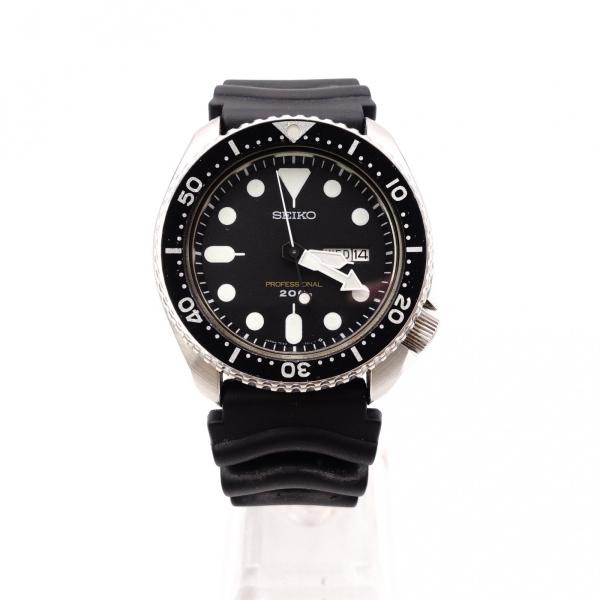 SEIKO（セイコー） クォーツ ダイバーズ 腕時計 ステンレススチール