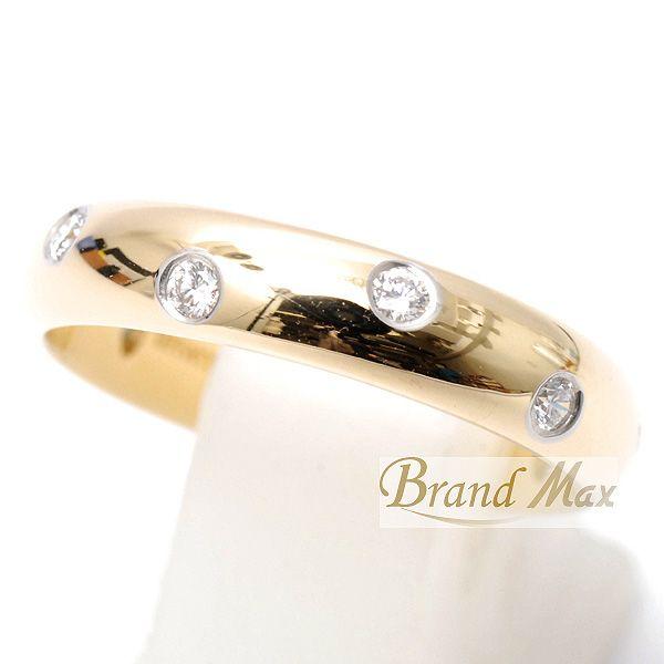 TIFFANY&Co. ティファニー ダイヤモンドドッツバンドリング 18KYG 13号  