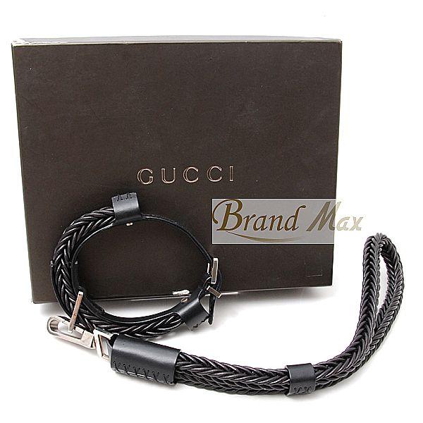 グッチ 犬用首輪リードセット レザー ブラック 未使用展示品 Brandmax 通販 Yahoo ショッピング
