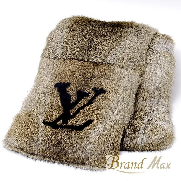 ルイヴィトン Louis Vuitton エシャルプ・ラパン ラビットファー  