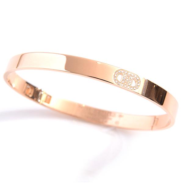 エルメス Hermes エクリプス ダイヤブレスレット レディース 750pg ピンクゴールド 中古 Brandmax 通販 Yahoo ショッピング