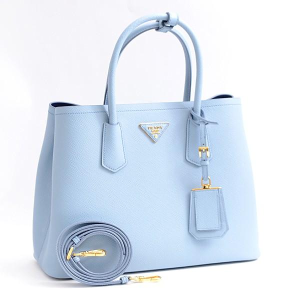 プラダ PRADA サフィアーノ ダブルバッグ 2WAYハンドバッグ  