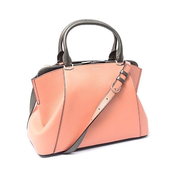 カルティエ Cartier カーフ Cドゥカルティエ Sm C De Cartier ショルダーバッグ 2way モルガナイト スモーキークォーツ L レディース 未使用展示品 Www Supersport Tn