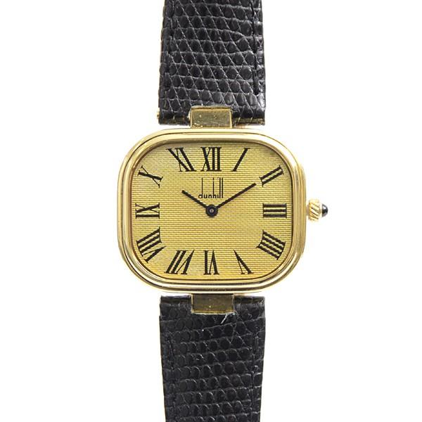 ダンヒル Dunhill ミレニアム スクエアデザイン メンズ 腕時計 電池式 Sv925 シルバー ゴールドメッキ 中古 Brandmax 通販 Yahoo ショッピング