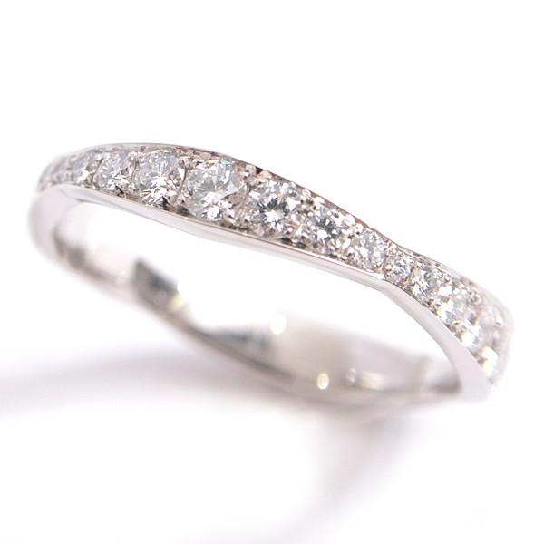 ハリーウィンストン Harry Winston パヴェダイヤモンド ウェーブ ウェディングバンドリング 7 5号 Pt950 プラチナ 中古 Brandmax 通販 Yahoo ショッピング