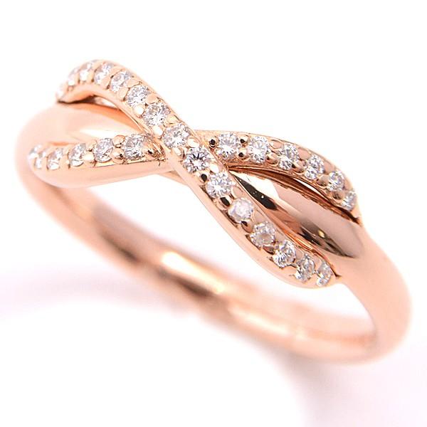 ティファニー Tiffany インフィニティ ダイヤモンド リング 約11号 レディース 750pg ピンクゴールド 中古 Brandmax 通販 Yahoo ショッピング