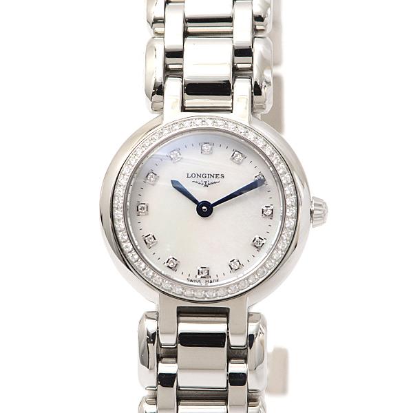 ロンジン レディース 時計 電池 プリマルナ ダイヤ シェル L8 109 0 87 6 Longines 中古 Brandmax 通販 Yahoo ショッピング