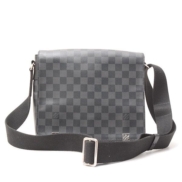 ルイヴィトン バッグ メンズ ショルダーバッグ ディストリクトpm ダミエグラフィット N Louis Vuitton 中古 Brandmax 通販 Yahoo ショッピング