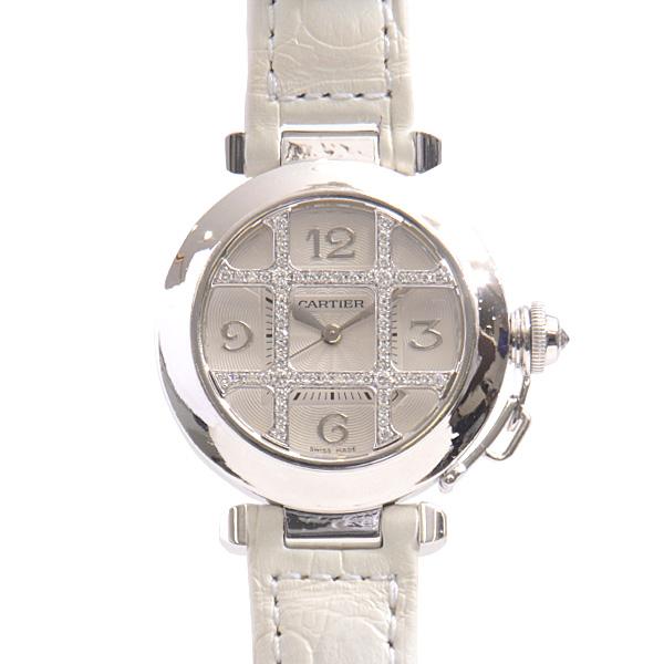 カルティエ 腕時計 レディース WJ101456 パシャ 32mm ダイヤグリッド 自動巻き 750WG ホワイトゴールド 中古  :66566:BrandMax - 通販 - Yahoo!ショッピング
