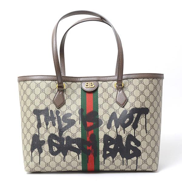 オンライン 通販 店 - 【中古】 Gucci グッチ バレンシアガコラボ GG