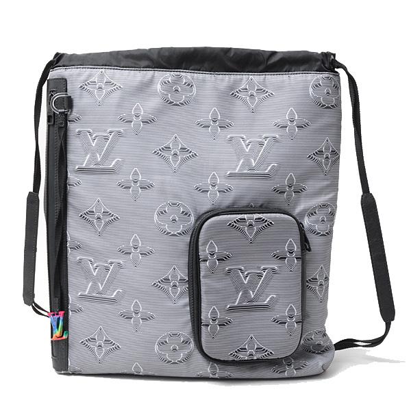 ルイヴィトン バッグ メンズ ヴァージルアブロー ドローストリング バックパック リュック ナイロン グレー M Louis Vuitton 中古 Brandmax 通販 Yahoo ショッピング