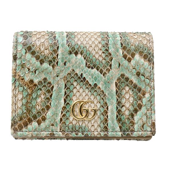 GUCCI二つ折り財布パイソン GUCCI二つ折り財布パイソン