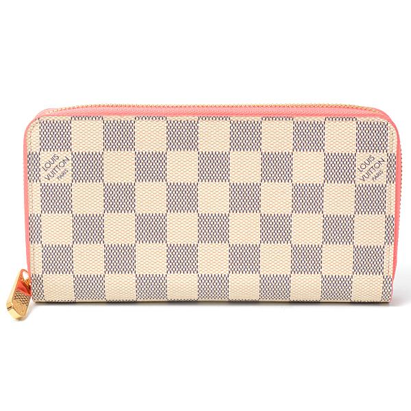 ルイヴィトン N60019 ダミエ アズール ジッピーウォレット 長財布  