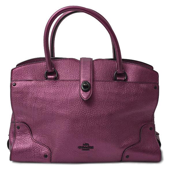 COACH（コーチ） バッグ レディース 前面ポケットハンドバッグ カーフ 
