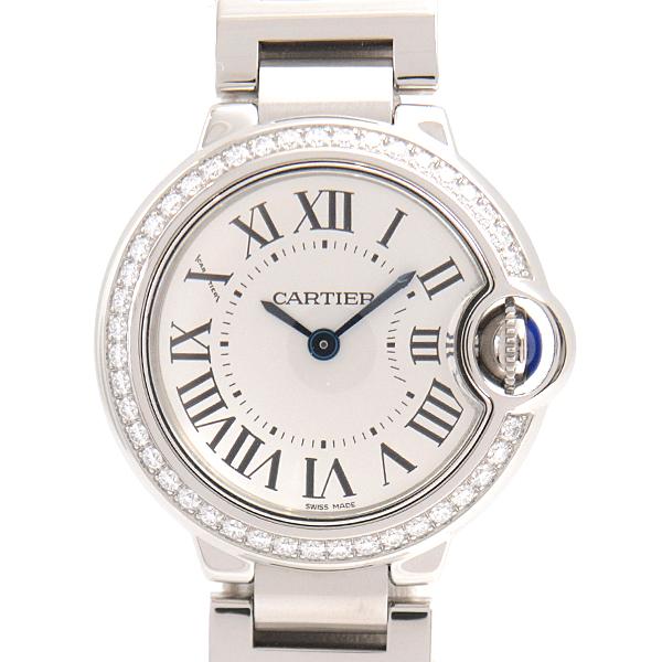 BALLON BLEU DE CARTIER カルティエ 時計 レディース バロンブルーSM