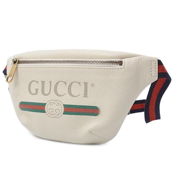 GUCCI グッチ バッグ レディース プリント スモールベルトバッグ  