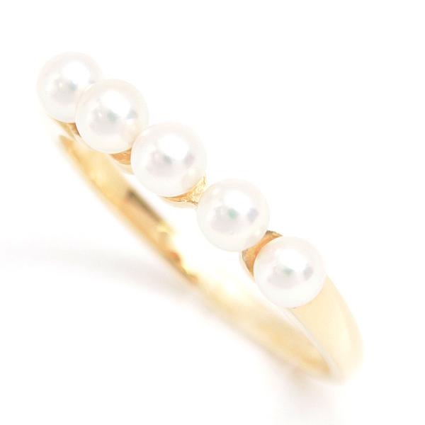 MIKIMOTO ミキモト 指輪 レディース 5P ベビーパール リング MIKIMOTO ミキモト 指輪 レディース 5P ベビーパール リング