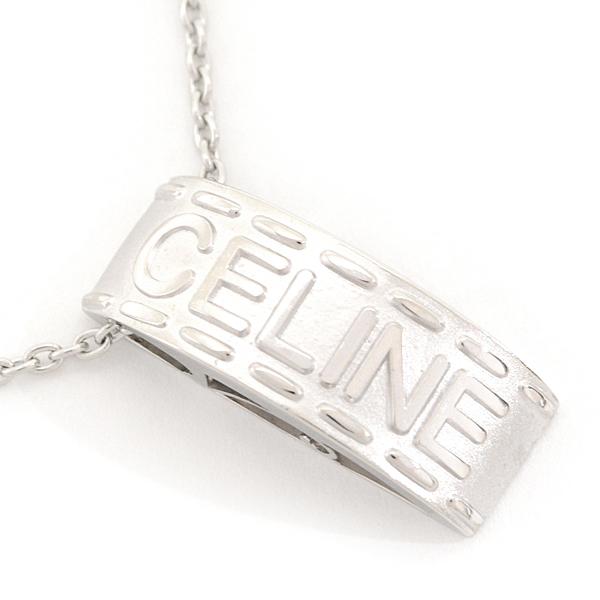 CELINE セリーヌ ネックレス レディース ロゴ タグ プレート CELINE セリーヌ ネックレス レディース ロゴ タグ プレート
