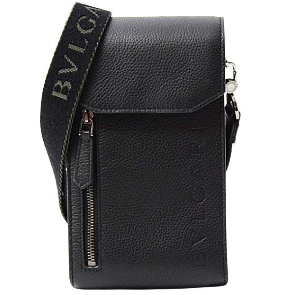 ブルガリ ショルダーバッグ ブルガリブルガリ マン 292326 ブラック  