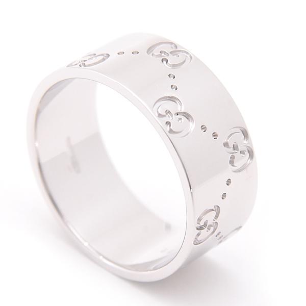 GUCCI（グッチ） 指輪 メンズ アイコン ワイド リング 22号 実寸20.5号