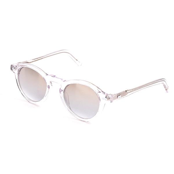 【極美品】正規品 モスコット ミルゼン 46 クリスタル 新品ライトグレーレンズ MOSCOT（モスコット） サングラス レディース MOSCOT Originals MILZEN