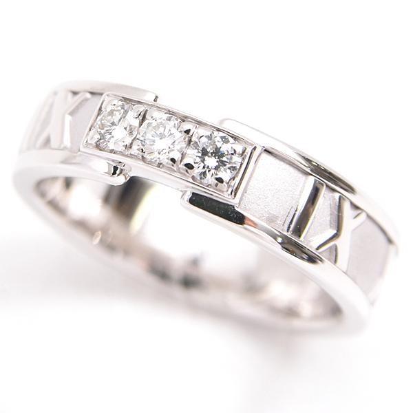 Tiffany Atlas ティファニー 指輪 レディース アトラス 3Pダイヤモンド