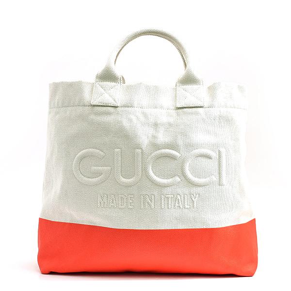 GUCCI（グッチ） バッグ メンズ レディース エンボスロゴ トートバッグ