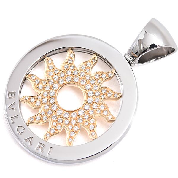 BVLGARI（ブルガリ） ペンダント メンズ トンドサン パヴェ