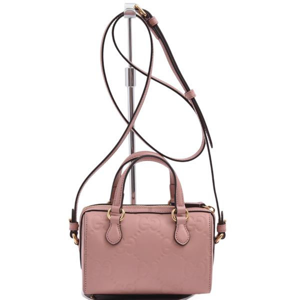 GUCCI（グッチ） バッグ レディース GGスーパーミニ ボストンバッグ