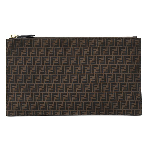 FENDI（フェンディ） バッグ レディース ズッカ 柄 クラッチバッグ
