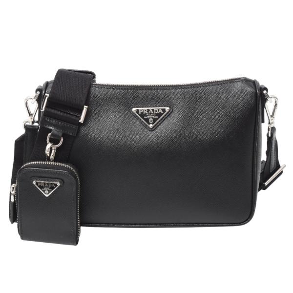 PRADA（プラダ） バッグ メンズ ショルダーバッグ サフィアーノレザー