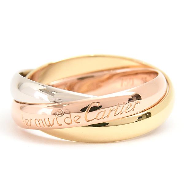 TRINITY（Cartier） カルティエ 指輪 レディース トリニティ リング 3 