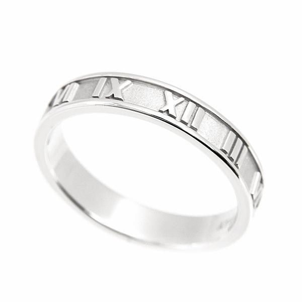Tiffany & Co シルバー925 アトラスリング　17号　ティファニー TIFFANY&Co.（ティファニー） 指輪 メンズ アトラス リング 17号強程度