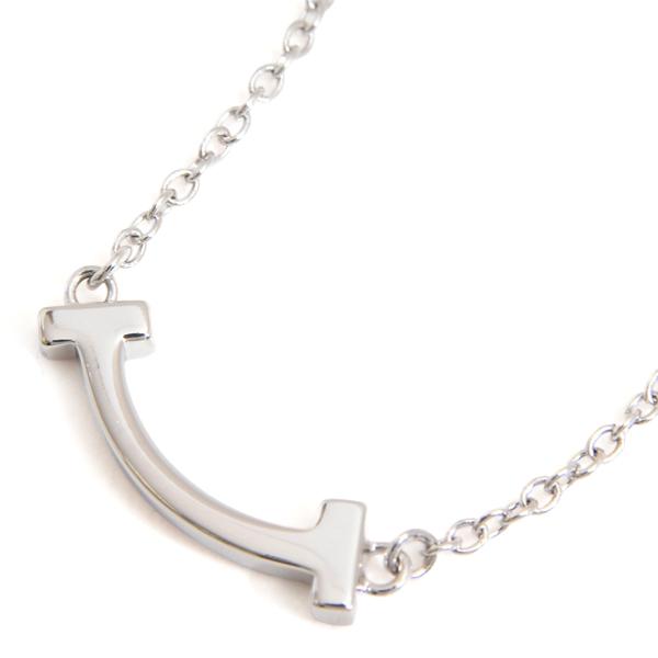 Tiffany T ティファニー ネックレス レディース Tスマイル ミニ 
