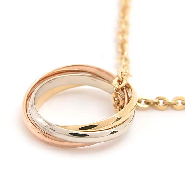 TRINITY（Cartier） カルティエ ネックレス レディース ベビー