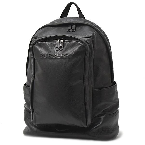 【美品】バーバリーロンドン　リュック　黒 BURBERRY（バーバリー） バッグ メンズ バックパック リュック ロゴ