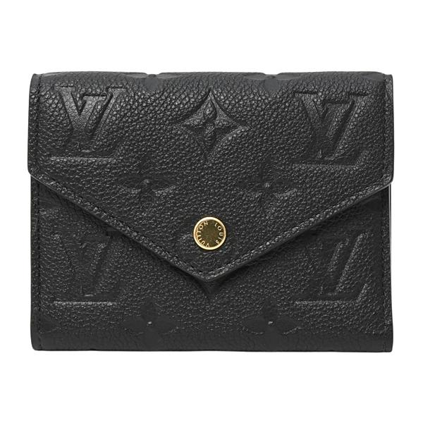 【ほぼ新品】ルイヴィトン モノグラム アンプラント ヴィクトリーヌ ノワール 黒 LOUIS VUITTON（ルイ・ヴィトン） 財布 レディース モノグラムアン