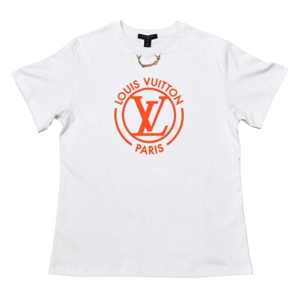 LOUIS VUITTON（ルイ・ヴィトン） レディース フロックド LV Tシャツ