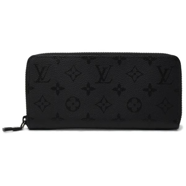 期間限定価格！Louis Vuitton 型押しモノグラム 長財布 ブラック LOUIS VUITTON（ルイ・ヴィトン） 財布 メンズ ジッピーウォレット