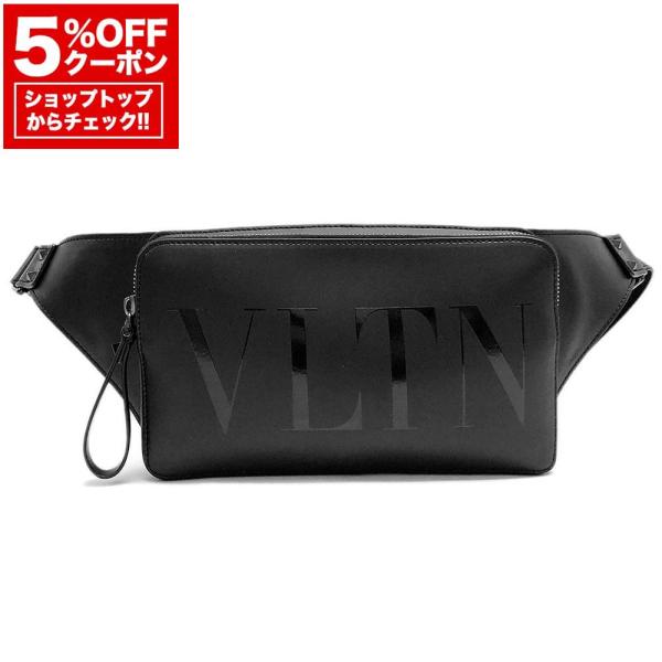 超美品】ヴァレンティノ ロックスタッズ VLTN ベルトバッグ レザー 