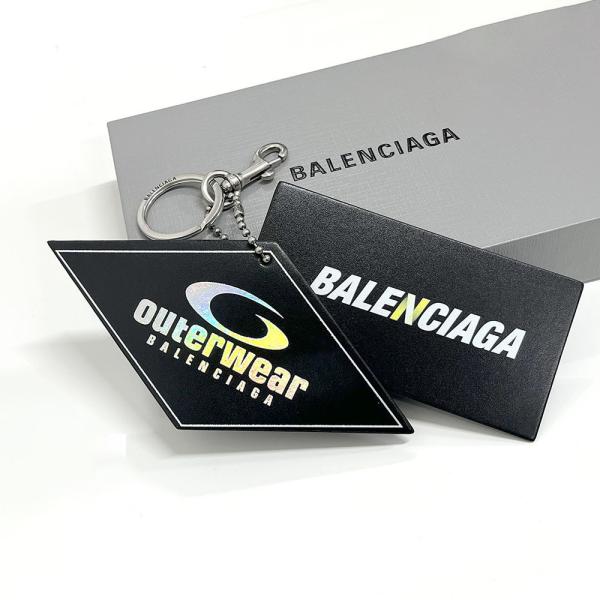 BALENCIAGA バレンシアガ ロゴ キーチャーム 外箱・巾着付 B5-A BALENCIAGA（バレンシアガ） 【爆買ウルトラSALE】BALENCIAGA