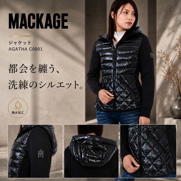 Mackage 新品・正規品 決算セール☆MACKAGE マッカ―ジュ AGATHA C0001 